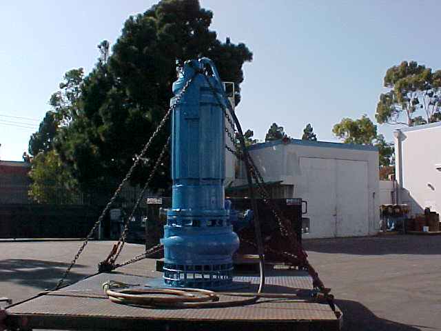 GIW Submersible Pump in Slurry Application