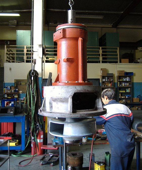 Allis Chalmers Dry Pit Sewage Pump